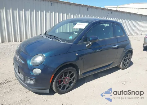 2015 Fiat 500 Sport z USA, uszkodzony, nr VIN 3C3CFFBR4FT696145